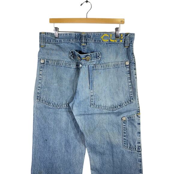 Vintage CLH Straight Leg Denim Jeans 34x34 - Picture 6 of 7
